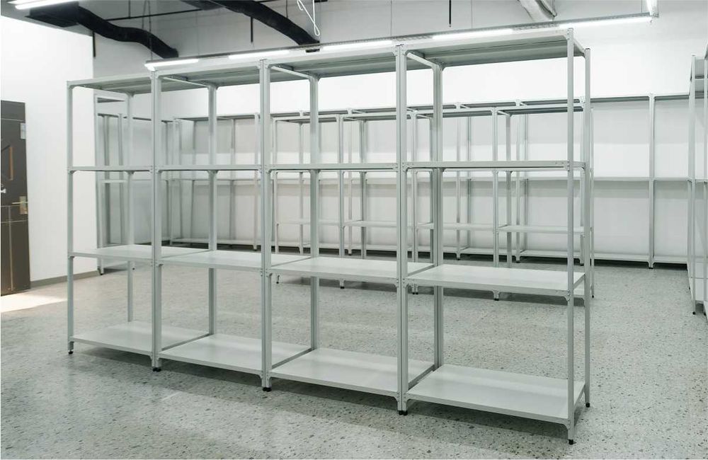 Архивные стеллажи, полочный металлический стеллаж для склада asps