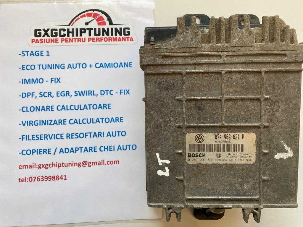 ECU  VW LT 2.5 tdi 074906021P 0281001597