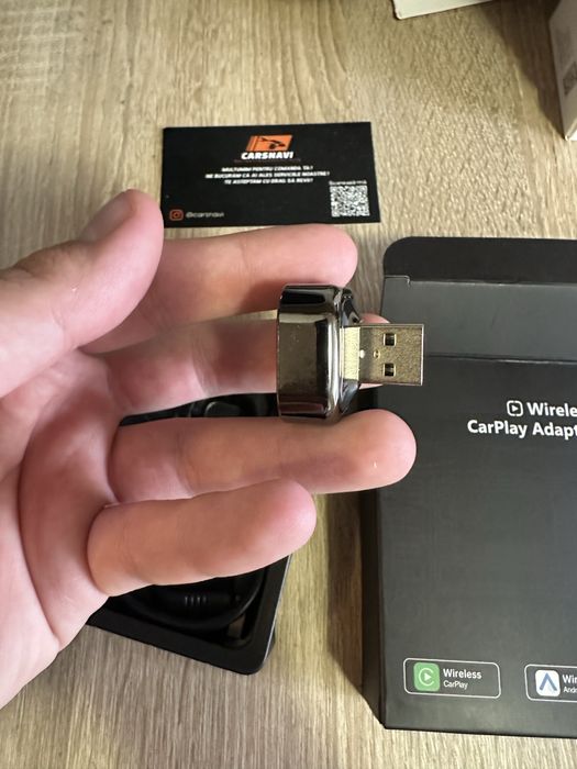 Adaptor Auto Carplay / Android auto Wireless Audi Vw Bmw Mercedes etc.