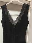 Черна рокля Zara XS