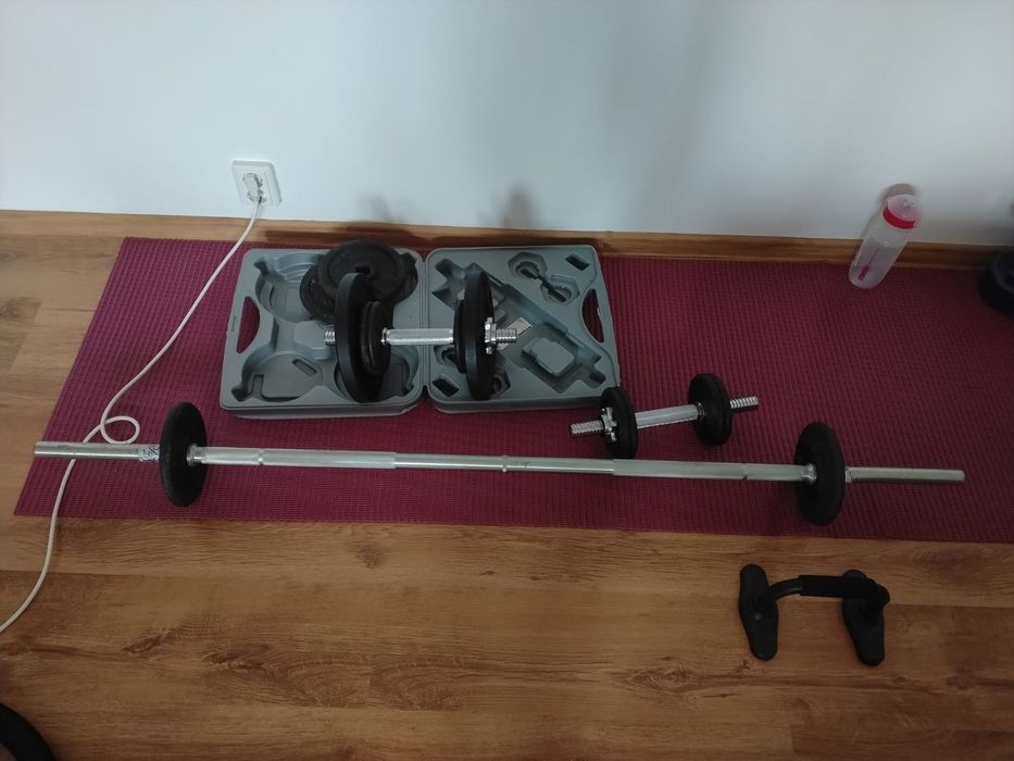 Haltera, gantere si greutati.