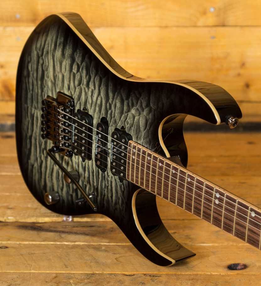 Ibanez RG Premium RG970WQMZ BIB Black Ice Burst 2018