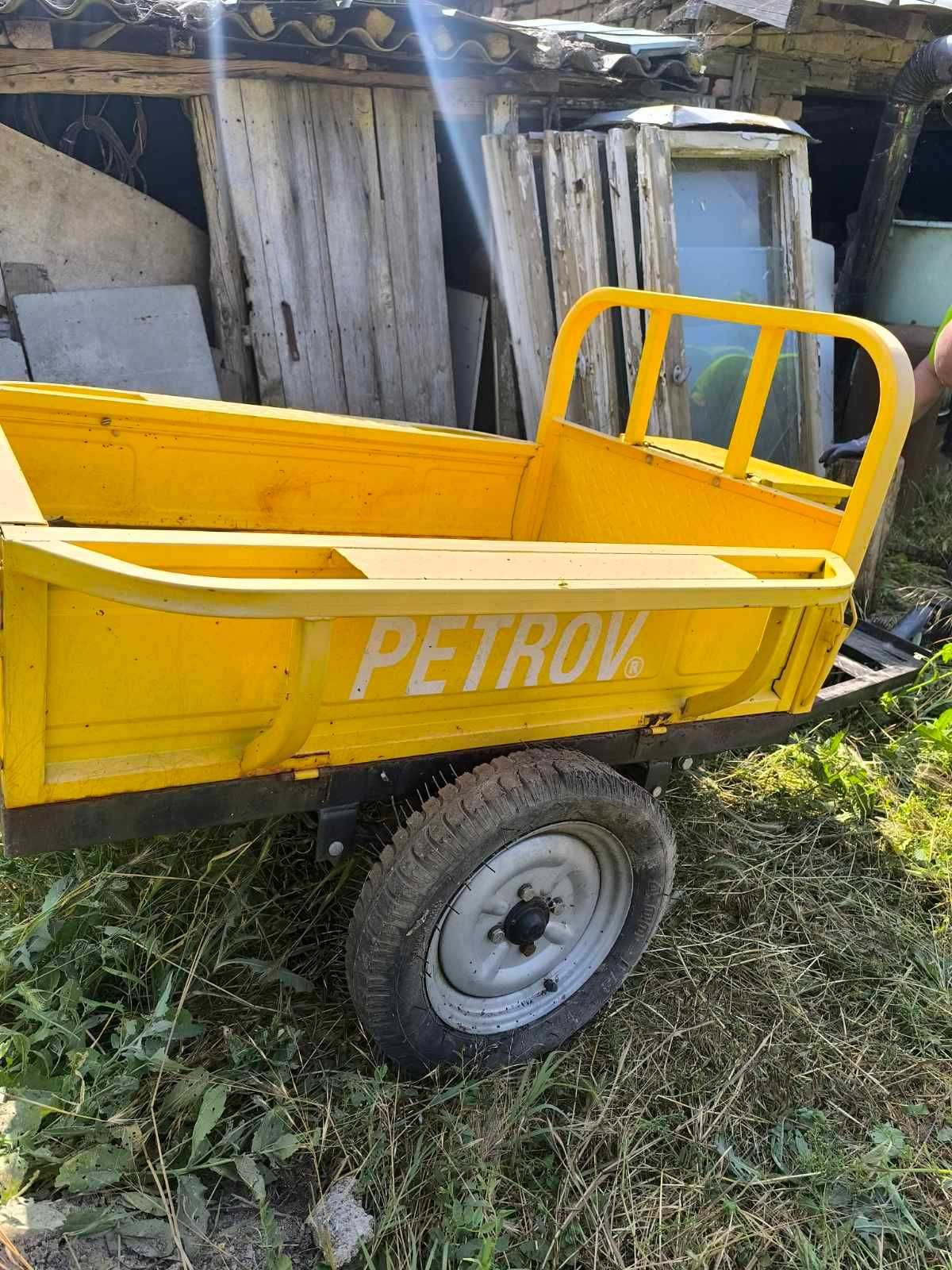 Мото фреза и ремарке