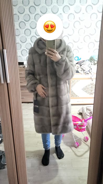 Норковая шуба б/у