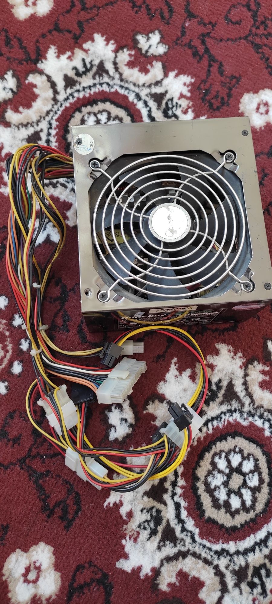 Блок питания 550w,yaxshi,o'zim ishlatkanman
