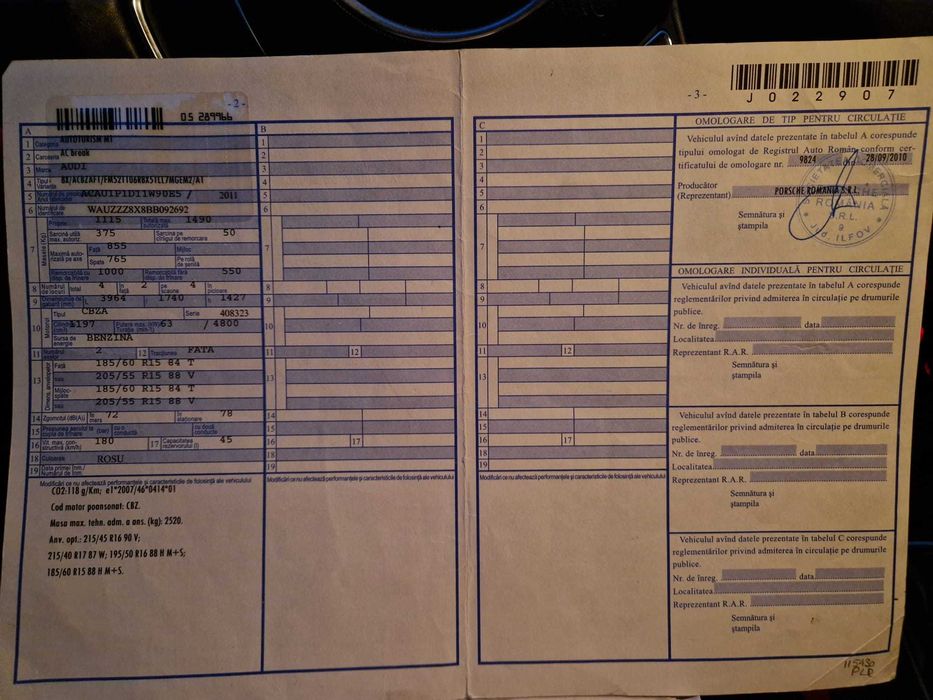 Vând Audi A1, an 2011