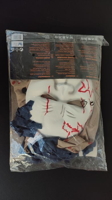 costum carnaval halloween party ZOMBI  zombie 2 piese