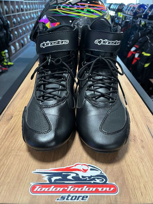Мото боти ALPINESTARS FASTER-3 BLACK,номер 44 като нови,оригинални