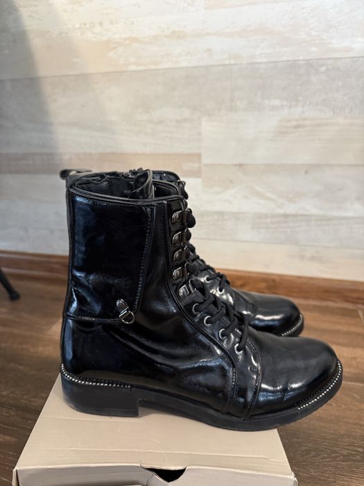 ALESSA кубинки от естествена кожа