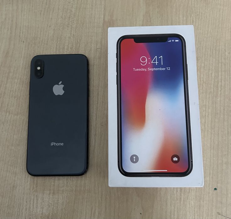 iPhone X, 256 Gb, black