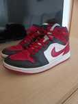 Air Jordan 1 mid alternate bred toe