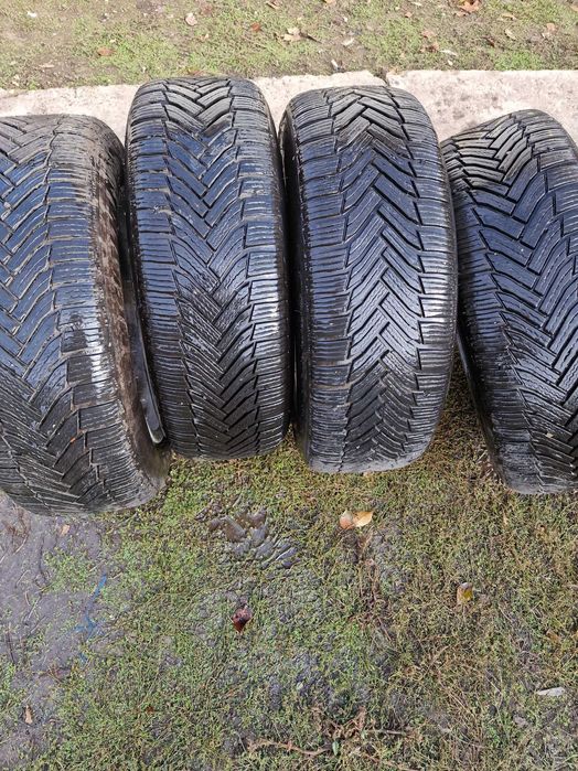 Roti originale Mercedes 225/55 R17 iarna Michelin Alpin + senzori