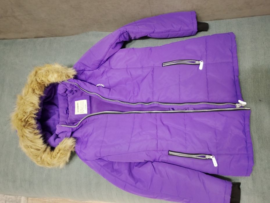 Куртка зимняя подростковая, размер 12/13 лет, рост 158