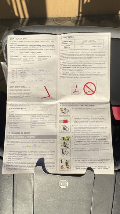 Scaun auto Britax Romer