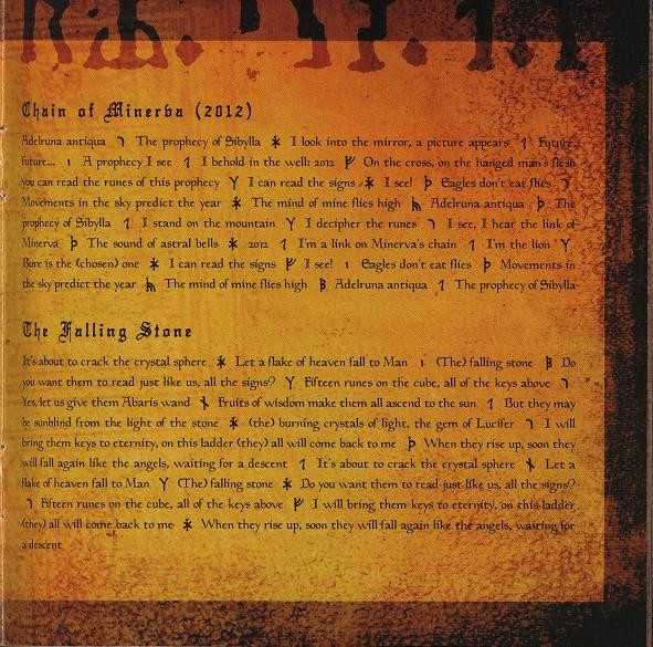 2x CD Therion – Gothic Kabbalah 2007