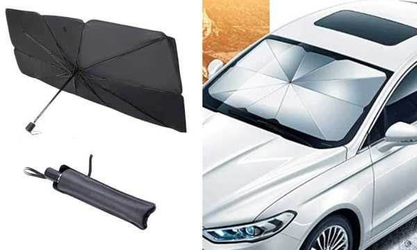 Сенник за челно предно стъкло кола автомобил чадър UV термо защита