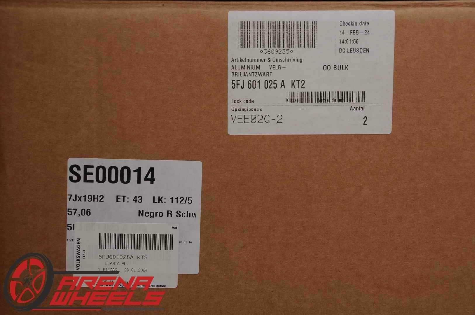 Jante Noi 19 inch Originale VW Tiguan 2 5NA R19 ET43