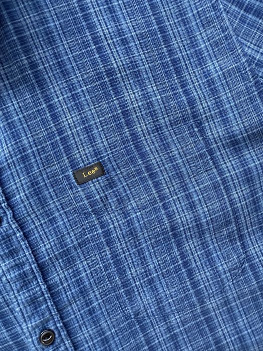 Camasa LEE Jeans Maneca Lunga Carouri Albastru Barbati | Marime XL