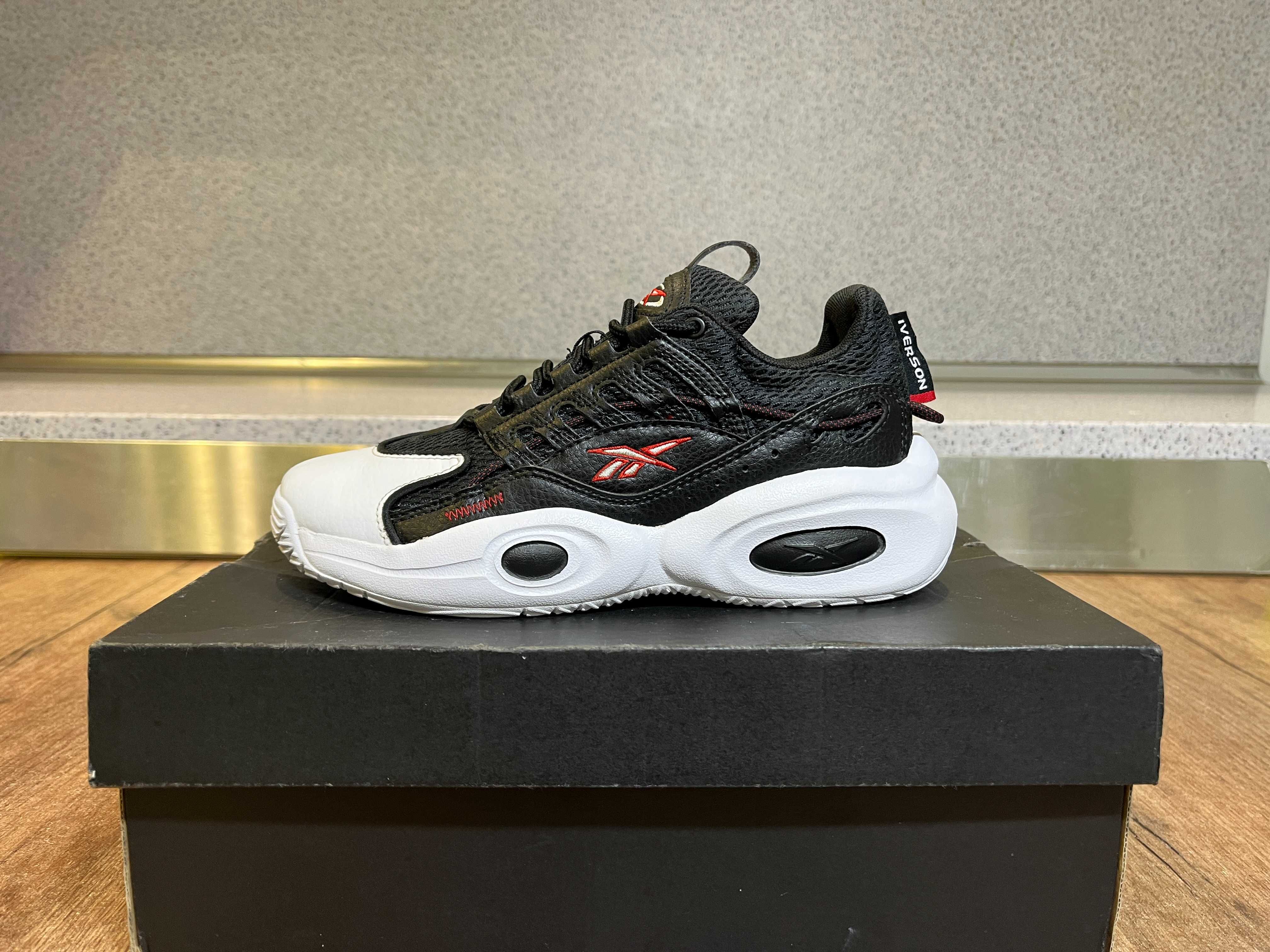 ОРИГИНАЛНИ *** Reebok Iverson Solution 'Black Vector Red'