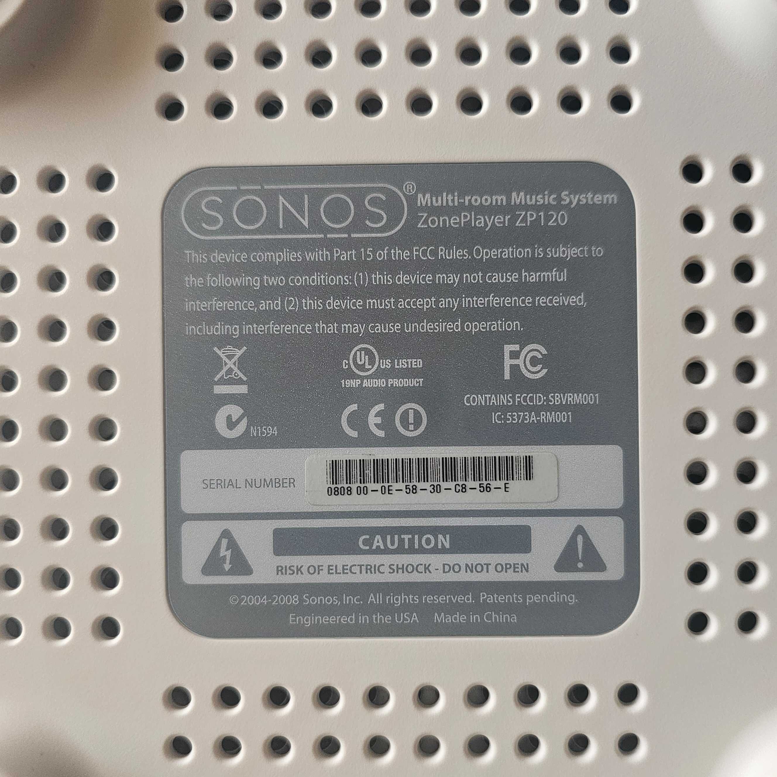 Sonos Connect:Amp 2x55W безжичен усилвател за стрийминг