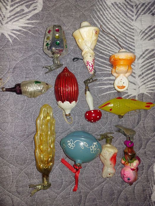 Ёлочные игрушки Советского периода