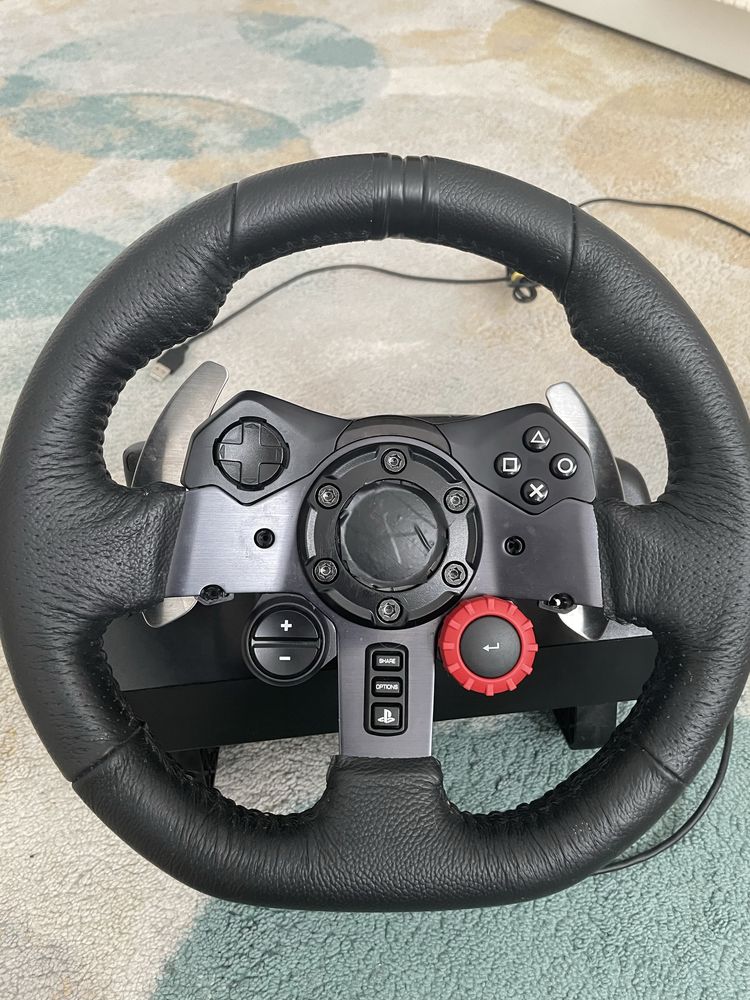 Volan Logitech G29 + Logitech Driving Force Shifter + F1 modification
