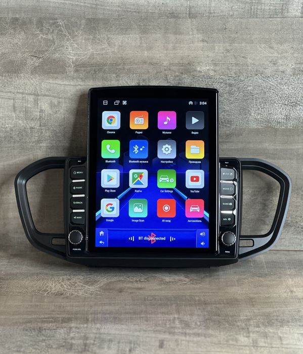 Магнитола Tesla для LADA Vesta Granta андроид с рамкой WiFi новая
