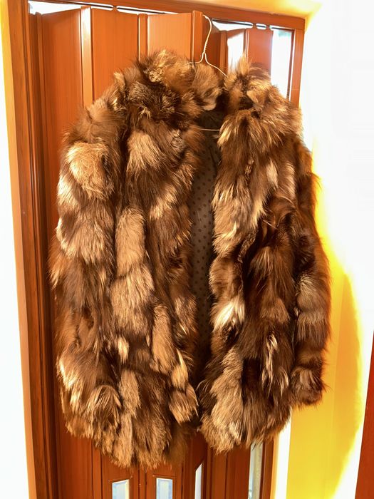 Винтидж Палто Естествен косъм