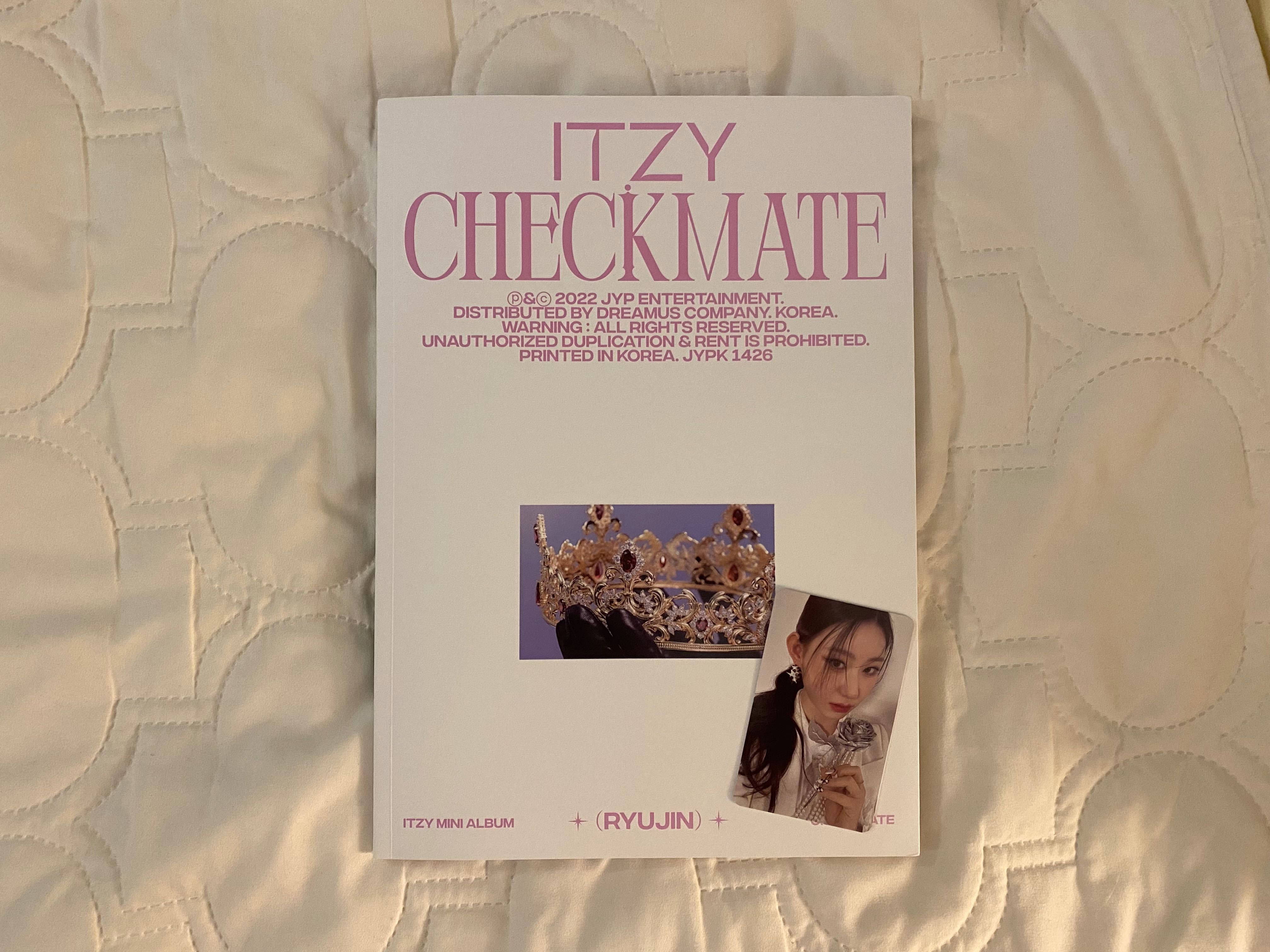 itzy checkmate k-pop album