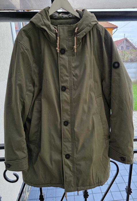 Tom Tailor Geaca Parka barbați mărime XXL potrivită XL culoare Verde