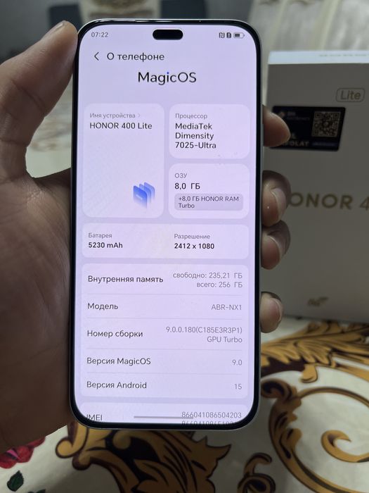 Honor 400 lite 256gb