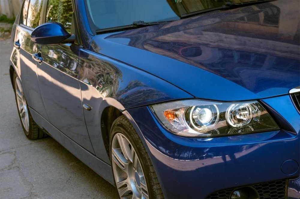 Oferta Craciun Faruri BMW Seria 3 E90 03.05-11 Angel Eyes LED Negru