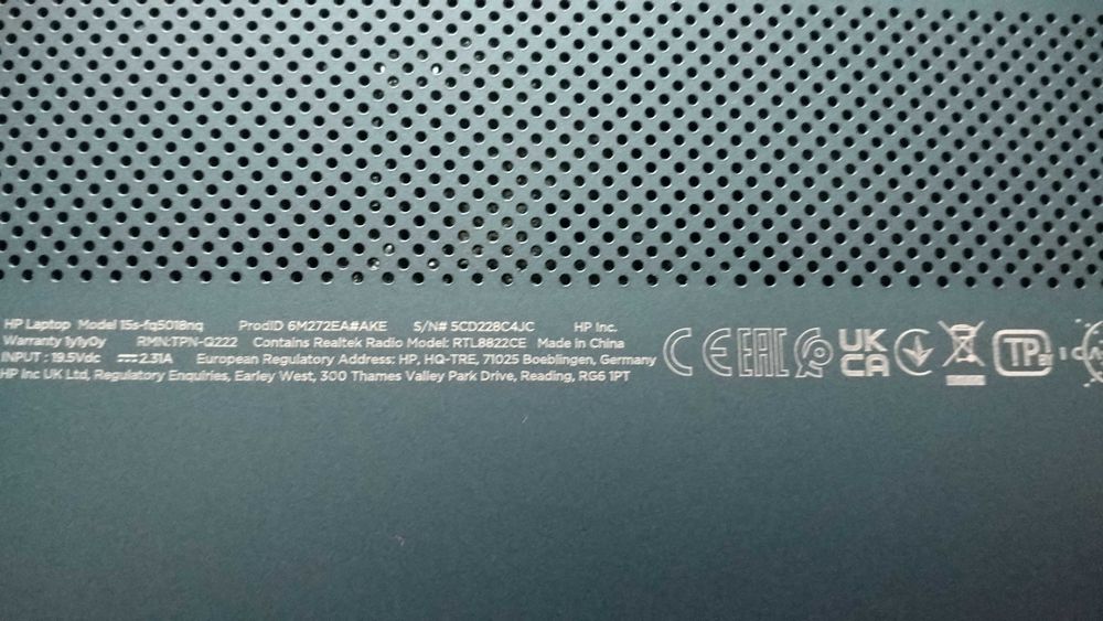 Laptop HP Intel Pentium I5