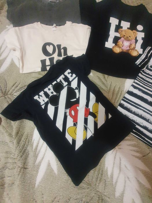 Футболки комплект на девочку 4 года