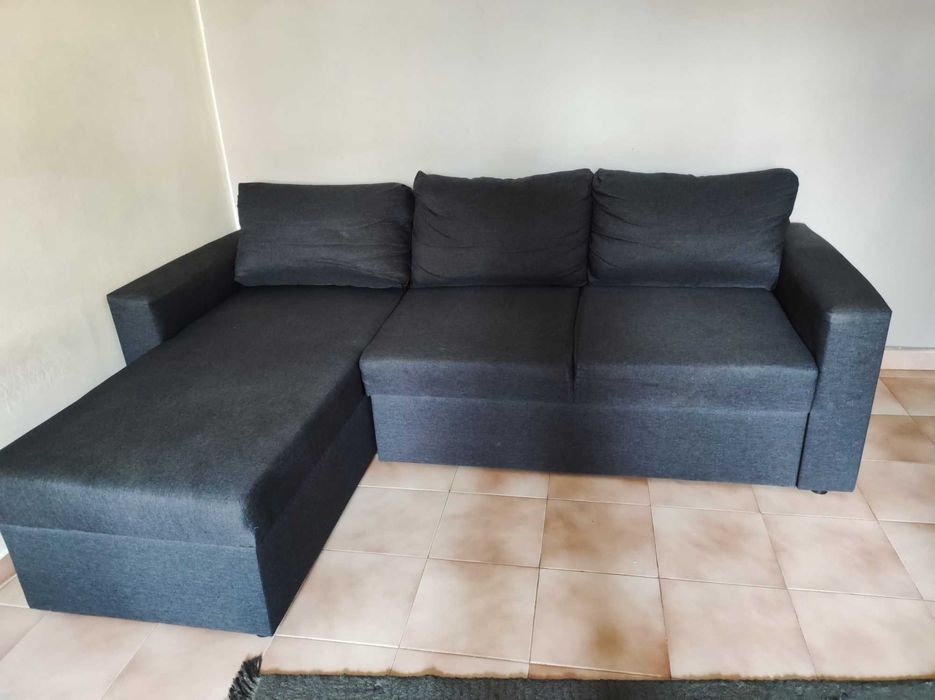 Ъглов триместен диван