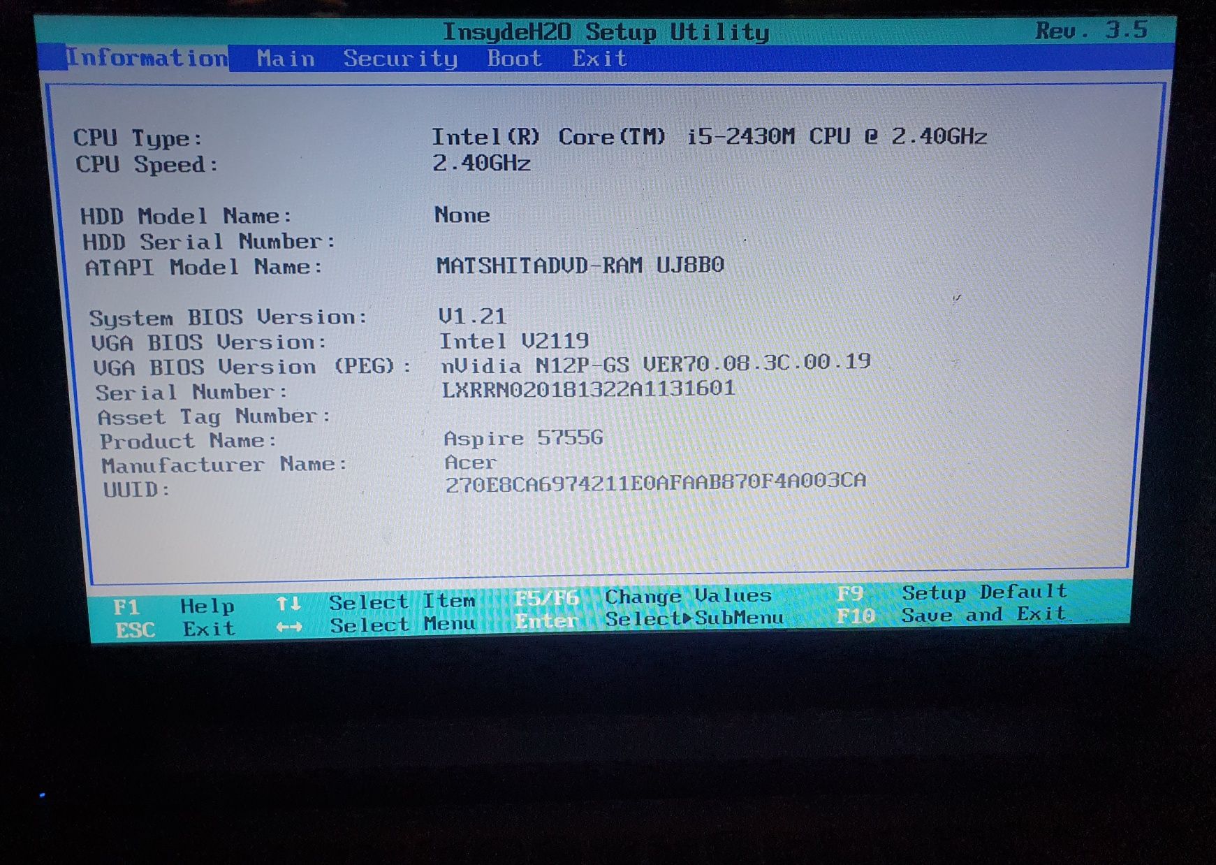 Laptop Acer cu i5 si video nvidia gt540, 4gb ram