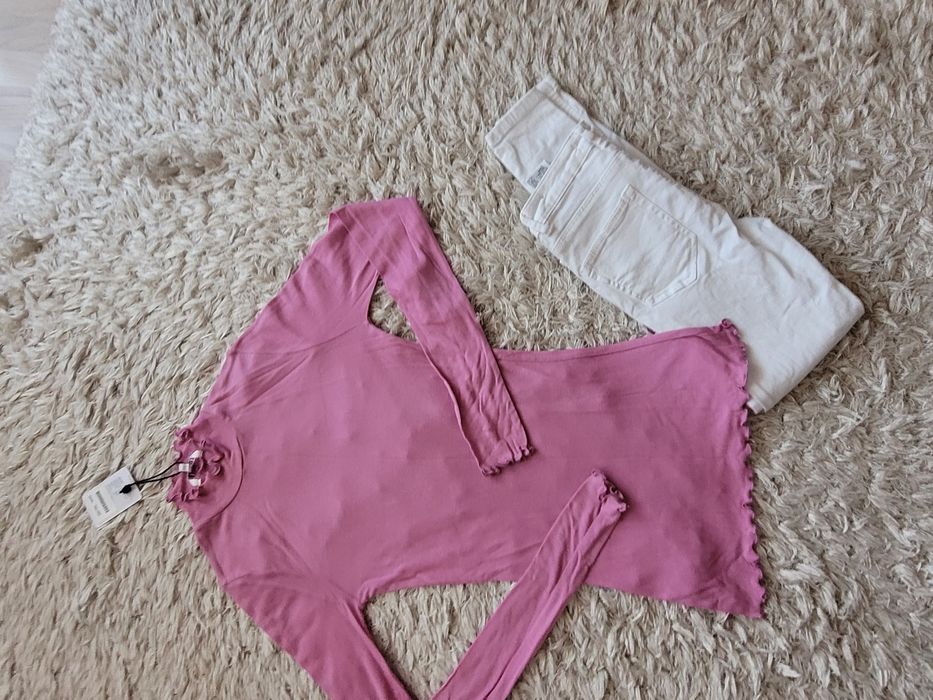 Blugi +top marime xs
