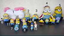 jucarii plus minioni plus unicorn colectie mc ceas veioza lampa puzzle