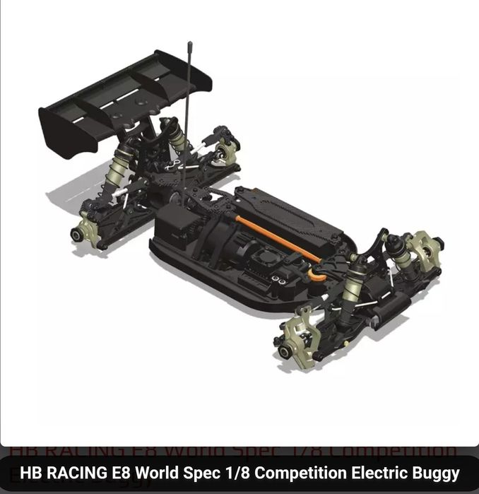 Kit masina electrica Buggy HB Racing E8 World Spec 204855