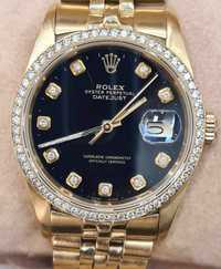 Rolex Oyster Perpetual Datejust, ''President'' din aur galben 18k cu