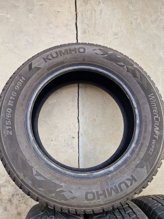 215 60 16 iarna M+S  Kumho/Gislaved