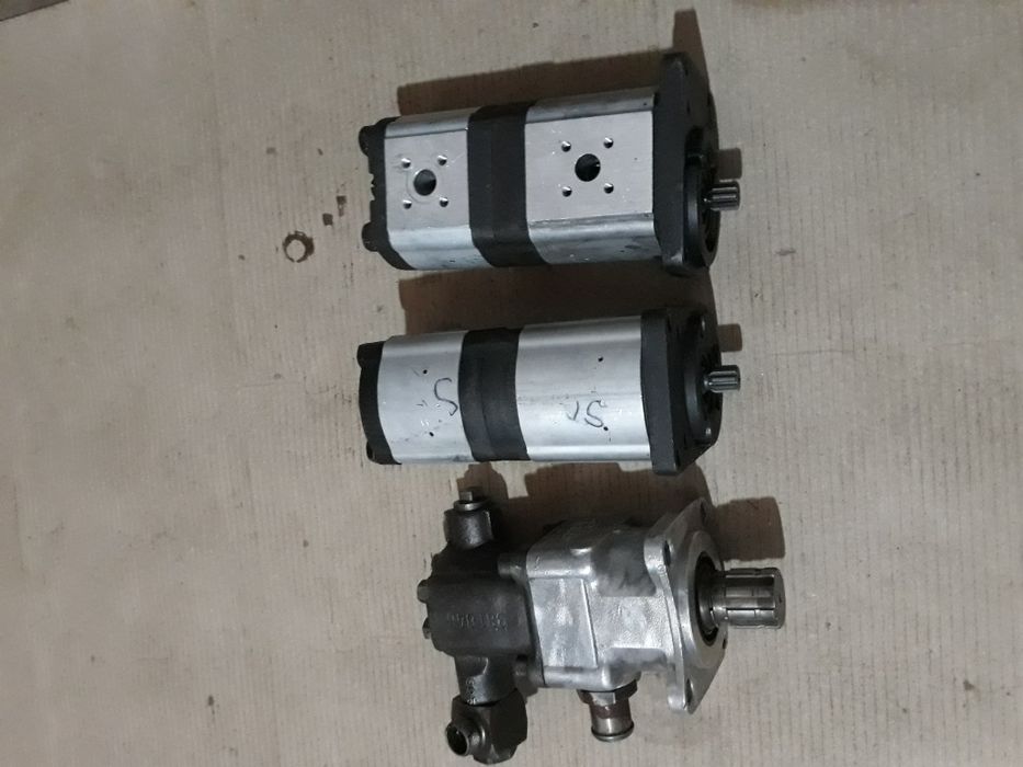 Pompe hidraulice duble