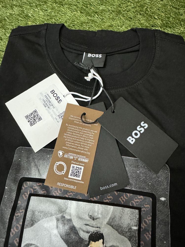 Тениска Hugo Boss  x Muhammad Ali