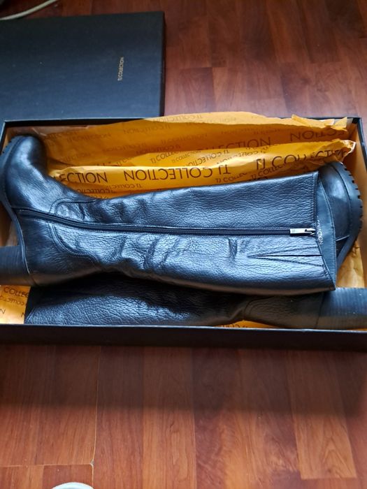 Сапоги зимние телячья кожа, продаю