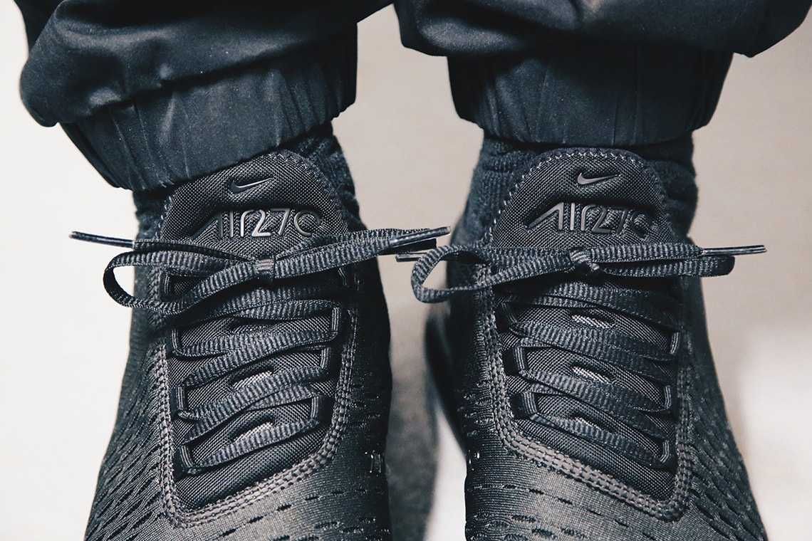 Nike Air Max 270 All Black Full Men Sneakers