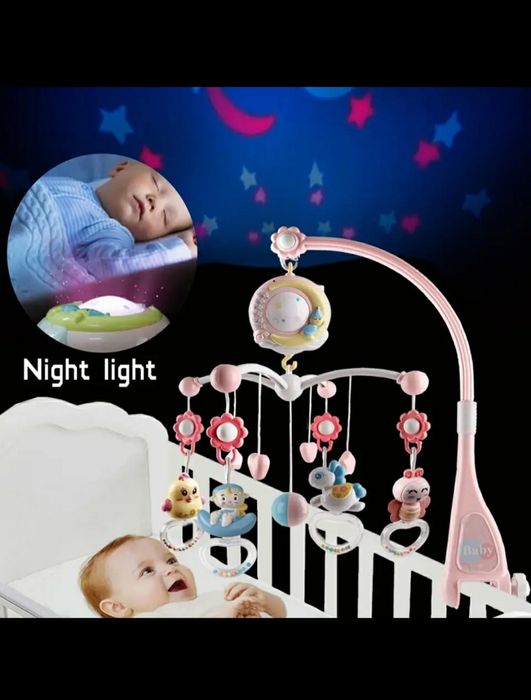 Мобиль музыкальная колыбельная детская