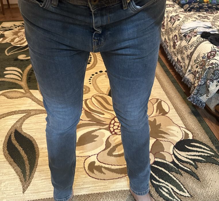 Джинсы мужские зауженные новые