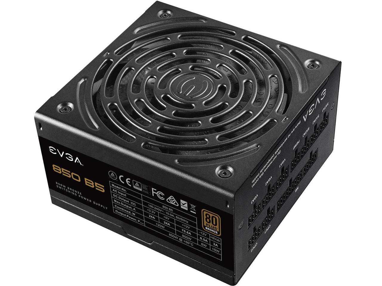 Захранване PSU EVGA 850 B5 850W 80+Bronze
