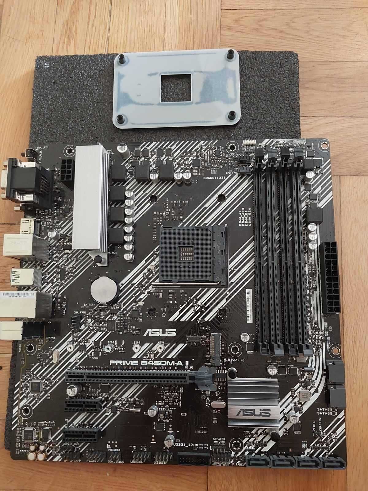 AMD Ryzen 5 3500X + Asus Prime B450-A II + 16GB DDR4 Hynix