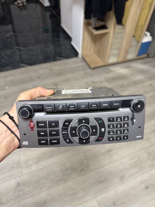 Navigatie/radio cd peugeot 407